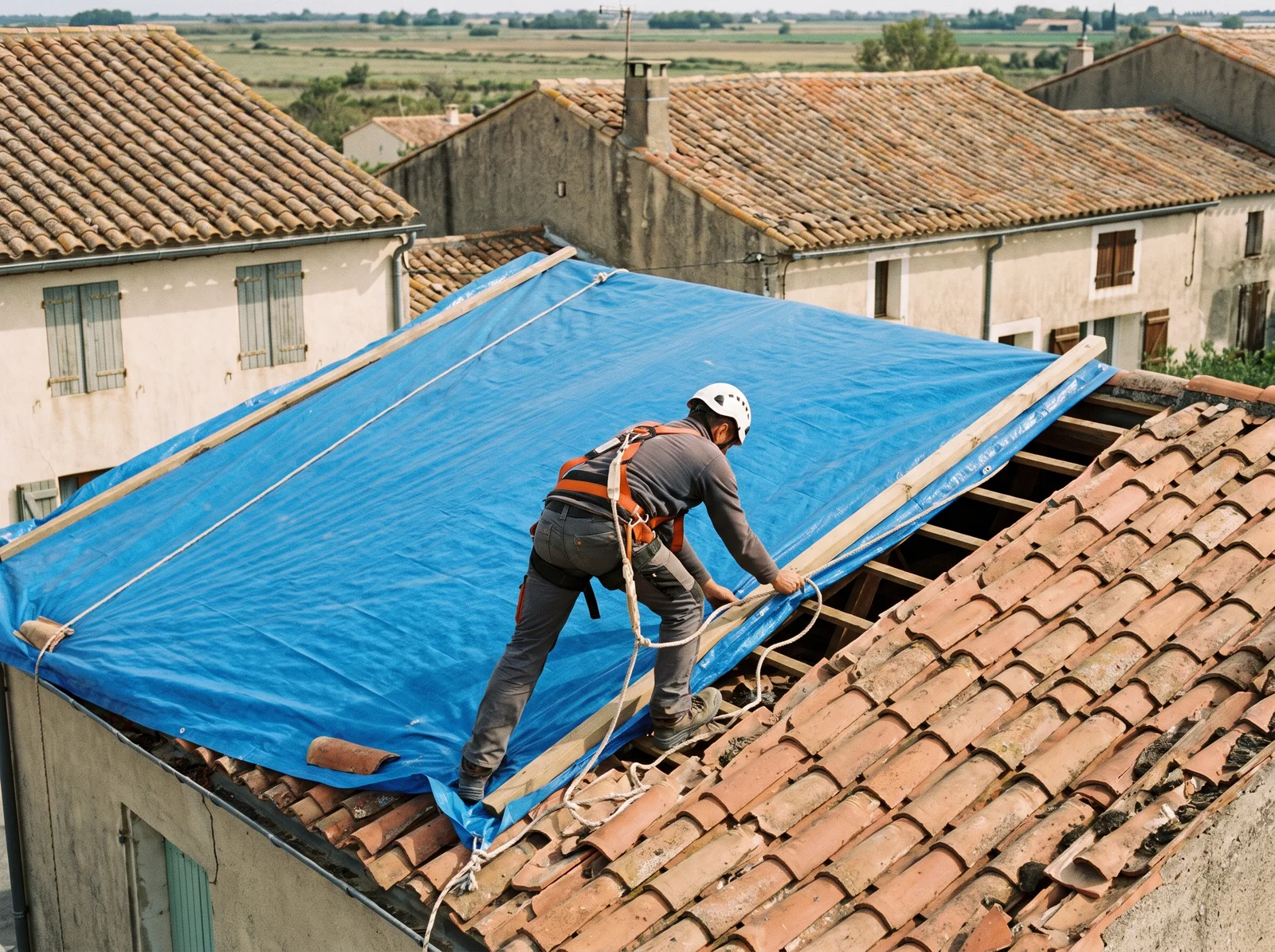 Urgence et bâchage